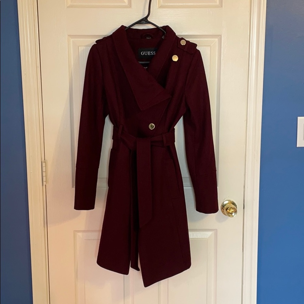 Guess - Maroon Over Coat